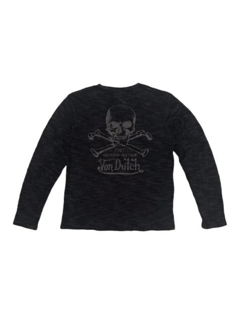 Other Designers Vintage - Von Dutch Skull Long Sleeve XL
