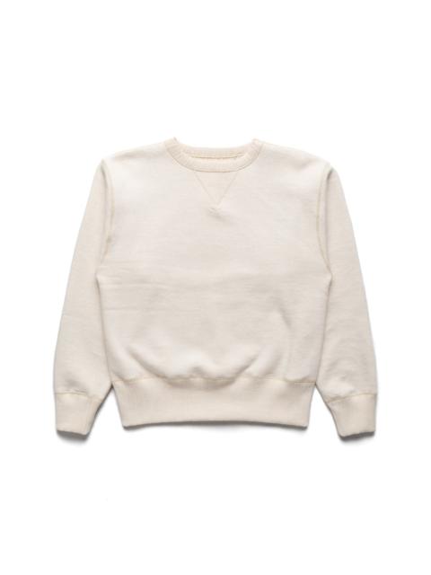 FULLCOUNT Double V Set In Sleeve Mother Cotton - Ecru