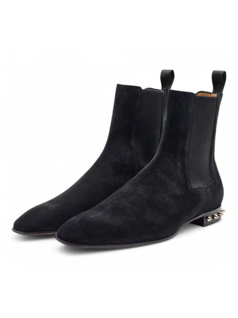 Christian Louboutin So Roadie Flat Suede Boots – Black – EU 42 / US 9 $1195