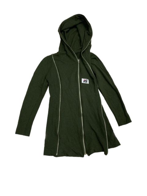 Other Designers ISSEY MIYAKE X TSUMORI CHISATO I.S MULTIZIPPER WOOL HOODIE