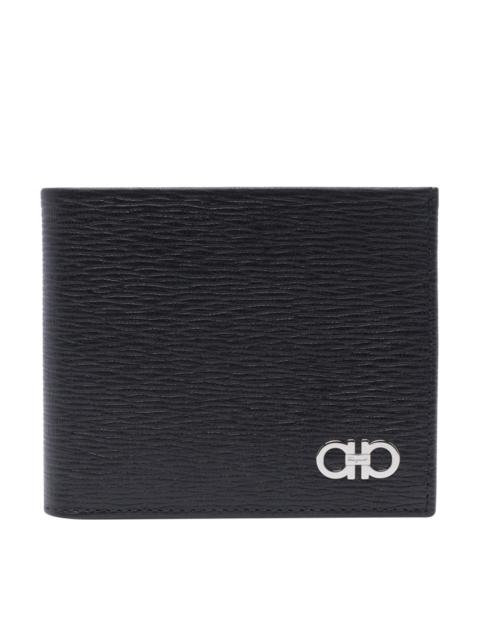 FERRAGAMO Ferragamo Men Revival Gancini Bicolor Bifold  Wallet