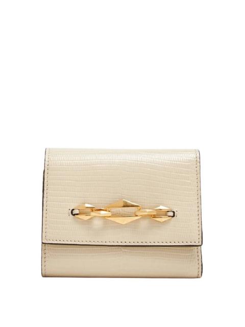 JIMMY CHOO Open Box - Jimmy Choo Marinda Diamond-Chain Leather Wallet