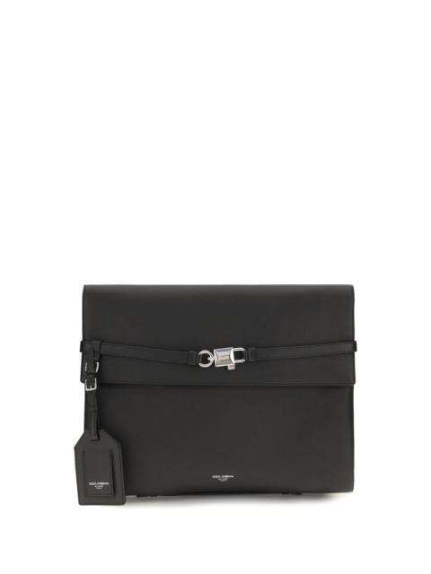 Dolce & Gabbana Dolce & Gabbana Calf-leather Shoulder Bag Nero