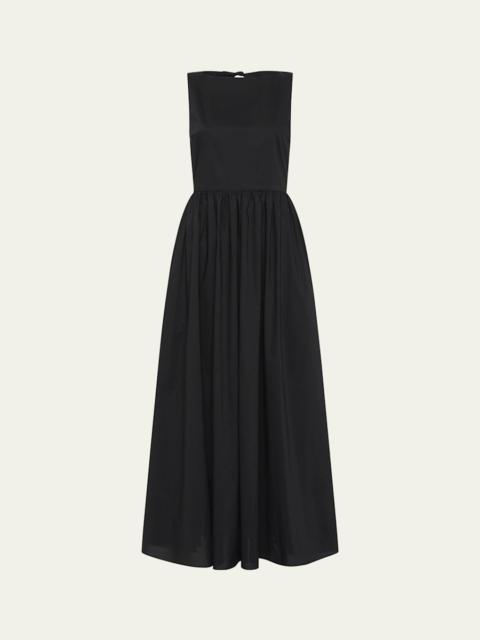 MATTEAU Tie Back Midi Dress
