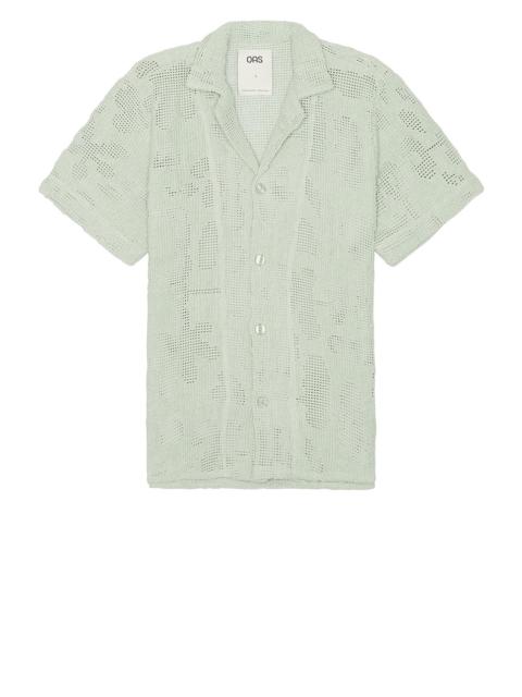 OAS Galbanum Cuba Crochet Shirt