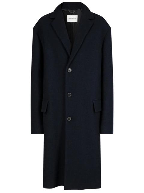 Dries Van Noten Dries Van Noten Men Cappotto "Rustic" In Lana