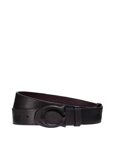 COACH Coach Reversible Leather Belt