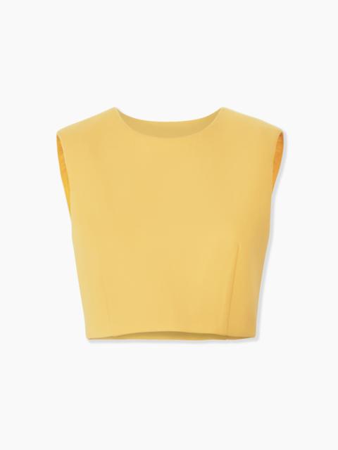 CAROLINA HERRERA Sleeveless Cropped Top