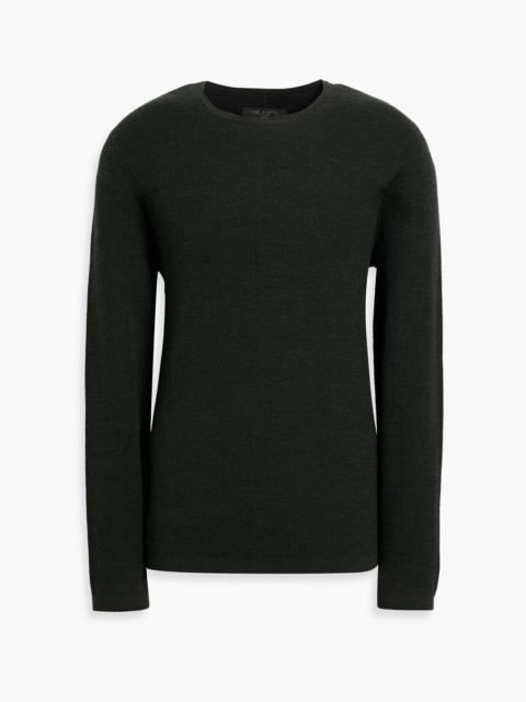rag & bone Bennett cotton and wool-blend sweater