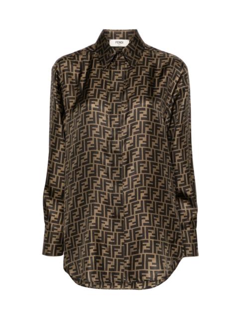 FENDI FF silk shirt