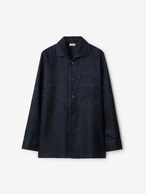 Burberry Sunflower Silk Pyjama Shirt