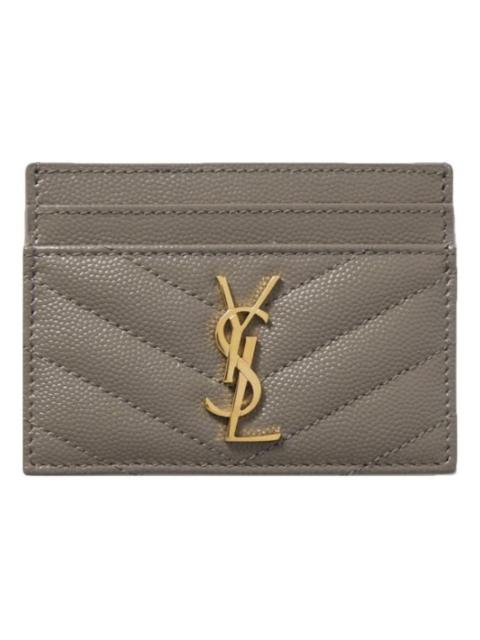 SAINT LAURENT Monogramme leather wallet