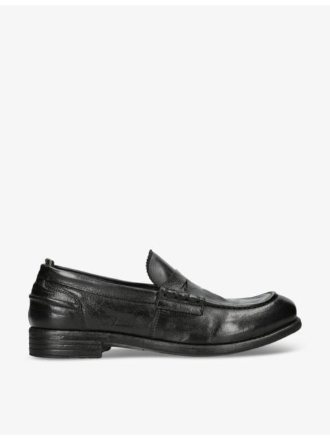 OFFICINE CREATIVE Calixte leather penny loafers