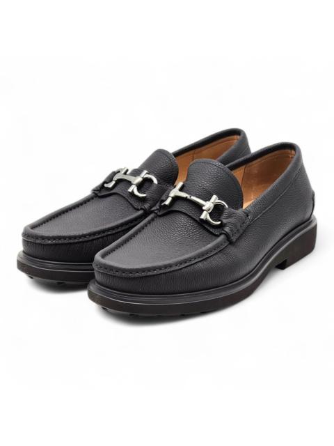 Glasgow Calfskin Leather Loafers Size 9 EE US 10 Black $950