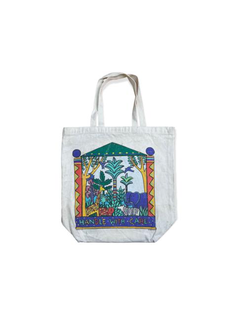 Other Designers Japanese Brand - Fabric Art Tote Bag
