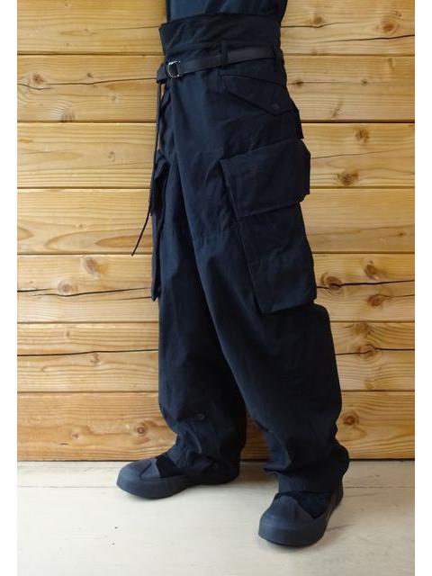 Julius 17aw neuromantika baggy cargo pants