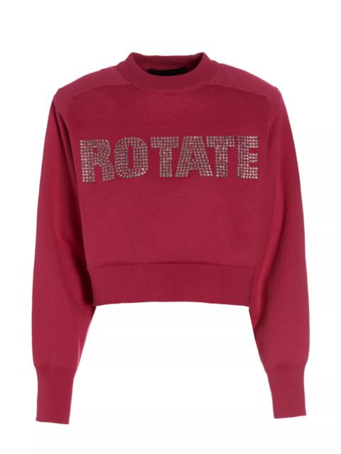 ROTATE 'Firm Rhinestone' sweatshirt