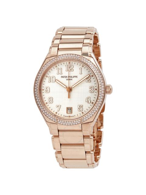 Patek Philippe Patek Philippe Twenty-4 18kt Rose Gold Automatic Diamond White Dial Ladies Watch 7300-1200R-010
