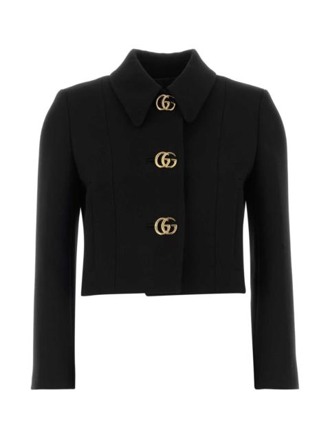 GUCCI Gucci Women Black Crepe Blazer