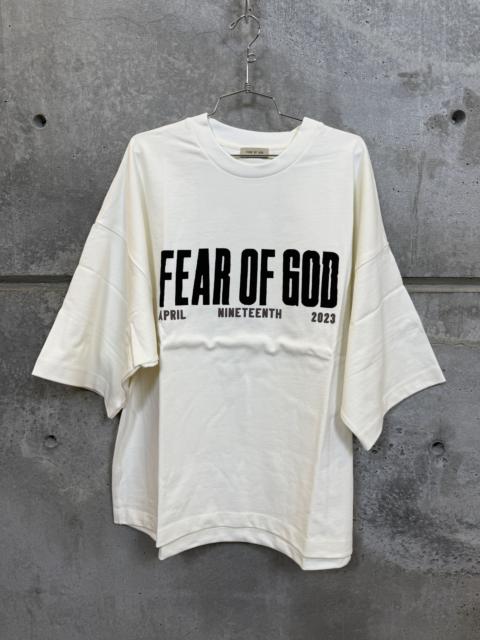 Other Designers Fear of God × RRR-123 - Fear of God x RRR-123 April 19 T-Shirt