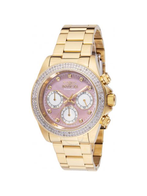 Invicta - Invicta Elite Diamond Chronograph GMT Quartz Ladies Watch 48757