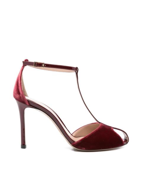 EMPORIO ARMANI Velvet pumps