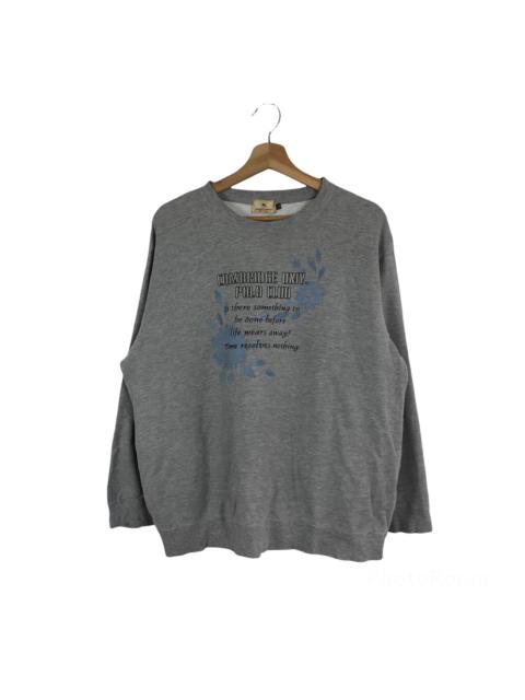 Other Designers Japanese Brand - VINTAGE CAMBRIDGE UNIVERSITY POLI CLUB SWEATSHIRT BIG LOGO