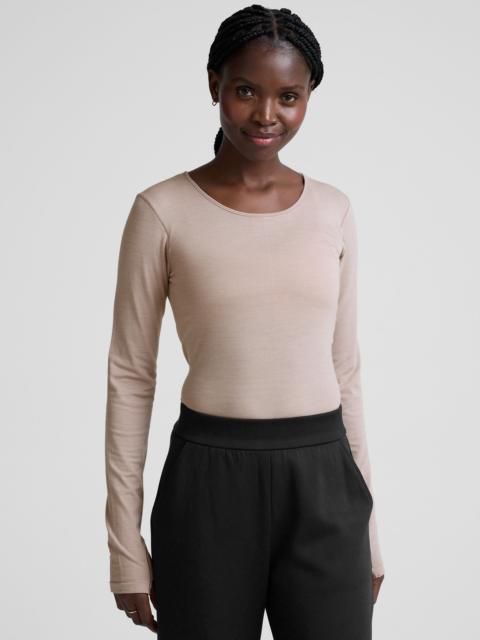 BEYOND YOGA LuxeKnit Merino Wool Crewneck