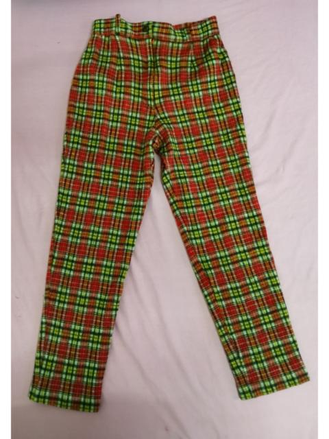 Other Designers Japanese Brand - Vtg Carte Checkered Wool Pants