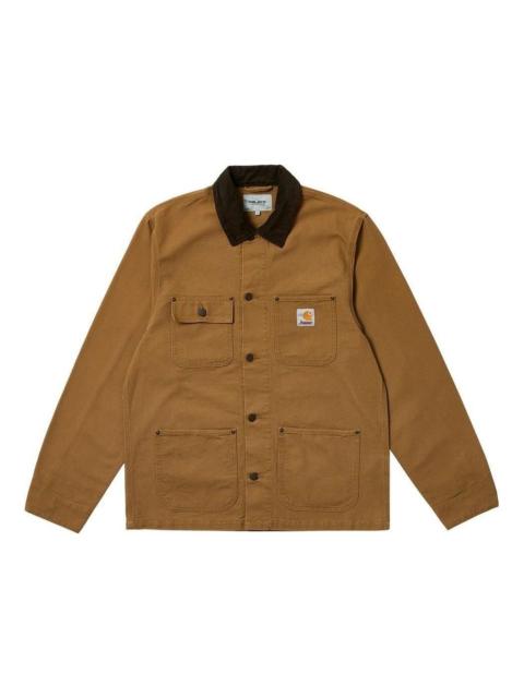 PALACE Palace x Carhartt WIP Michigan Coat 'Hamilton Brown Tobacco' I032716-KHAKI