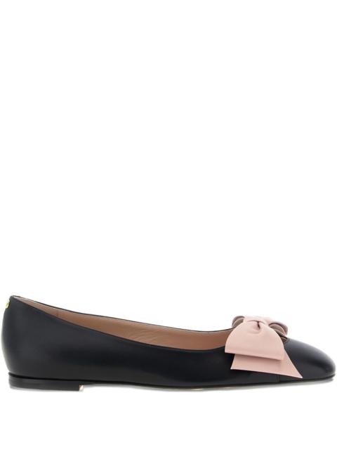 Valentino Garavani Women Bowow Leather Ballets