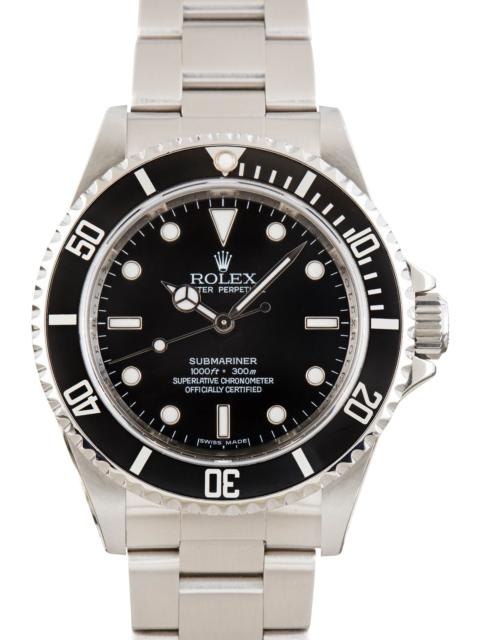 ROLEX Men's Rolex Submariner Ref 14060M Black Dial