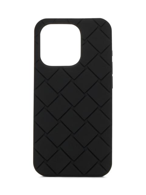 Bottega Veneta Bottega Veneta Men Black Iphone 15 Pro Case