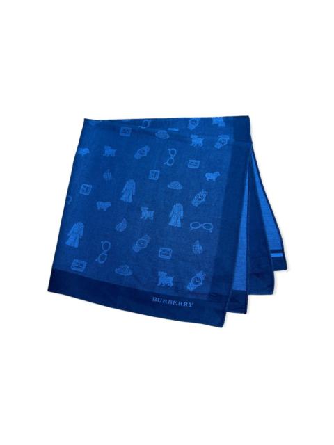 Other Designers Vintage - Burberry Handkerchief Pocketsquare Bandana