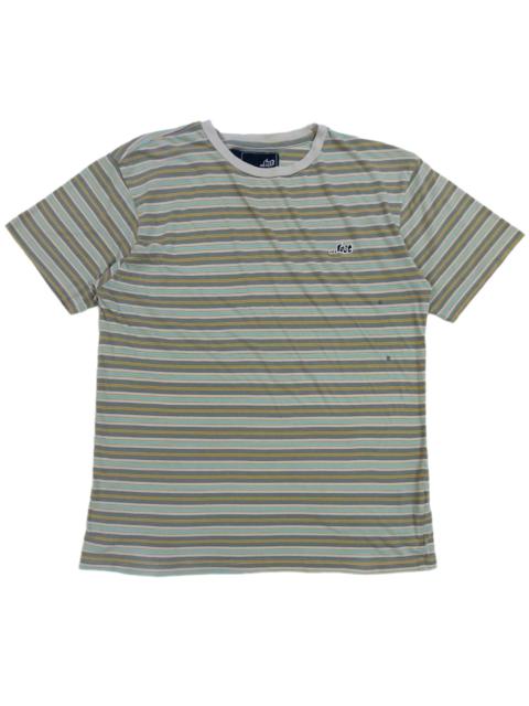 Other Designers RARE! VTG LOST SMALL LOGO STRIPED TEE