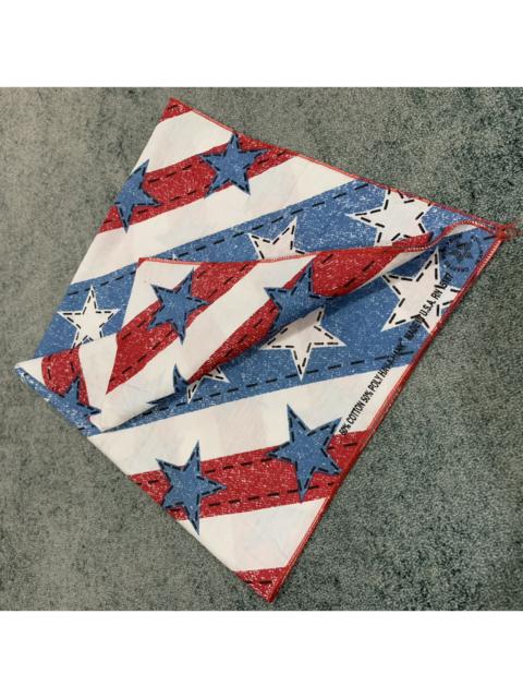 Other Designers Vintage - American Flags Handkerchief Bandana Neckerchief