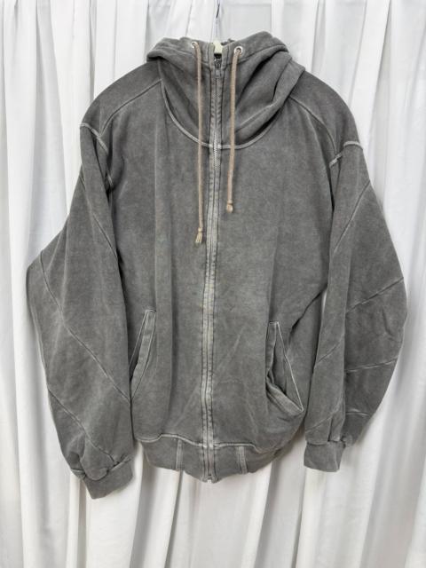 UNDERCOVER UNDERCOVER 98SS Washed Spiral Short Wide Sweatshirt Jacket