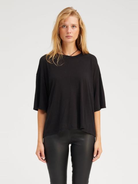 SPRWMN BLACK BOXY TEE