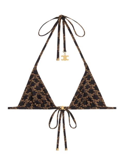 CELINE Celine Women Triangle Top In Matt Jersey With Monogram