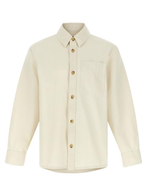 A.P.C. A.P.C. Men Logo Embroidery Shirt