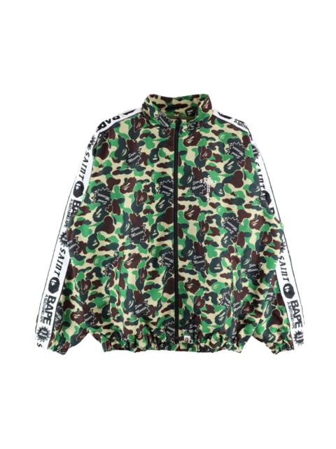 SAINT M×××××× CAMOUFLAGE-PRINT BOMBER JACKET