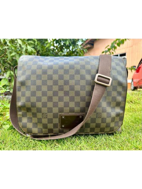 Authentic Louis Vuitton Damier Ebene Brooklyn GM Messenger