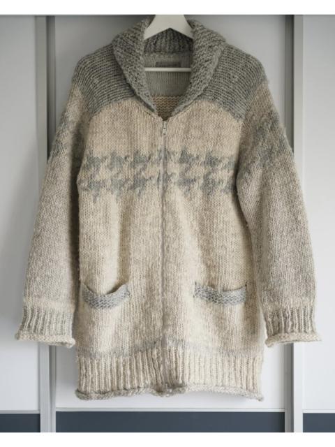 Yohji Yamamoto Yohji 10AW Houndstooth Sweater L