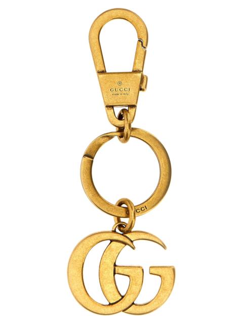 GUCCI Doppia G Keyring Gold