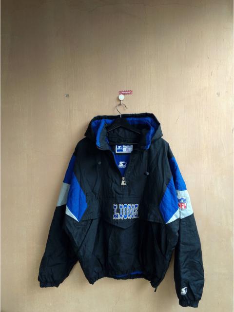 90s Vintage Detroit Lions Starter Anorak jacket