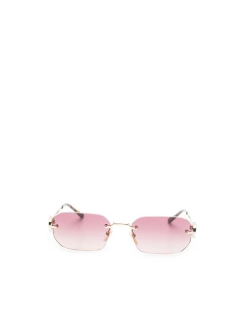 GUCCI Gucci Gold Sunglasses Women