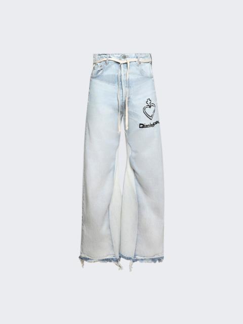 RRR123 Ocultista He Rose 2 Jeans Lind Light Indigo