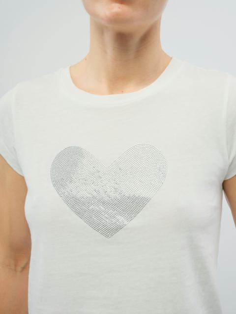 Zadig & Voltaire Skinny Heart T-Shirt