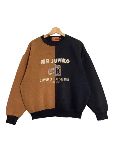 Other Designers Japanese Brand × Mr. Junko × Vintage - 90’s Mr.Junko Big Logo Crewneck Sweatshirt Size M