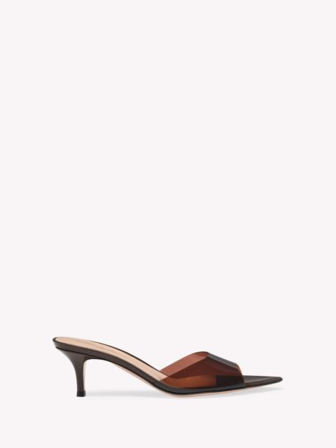 Gianvito Rossi Gianvito Rossi Elle 55 Mules in Brown at Nordstrom